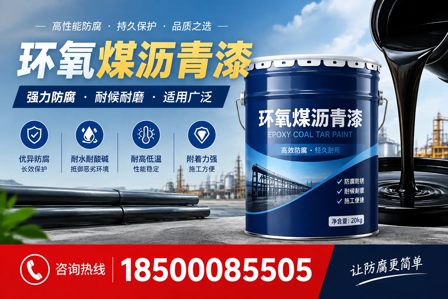 环氧煤沥青漆在不同气候条件下的表现分析，和田适用性