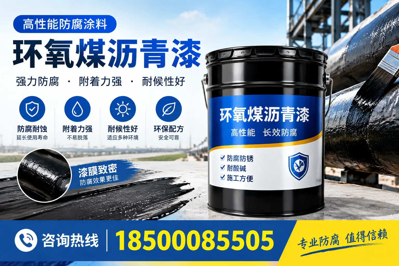 环氧煤沥青漆使用中的常见问题解答,和田用户必看